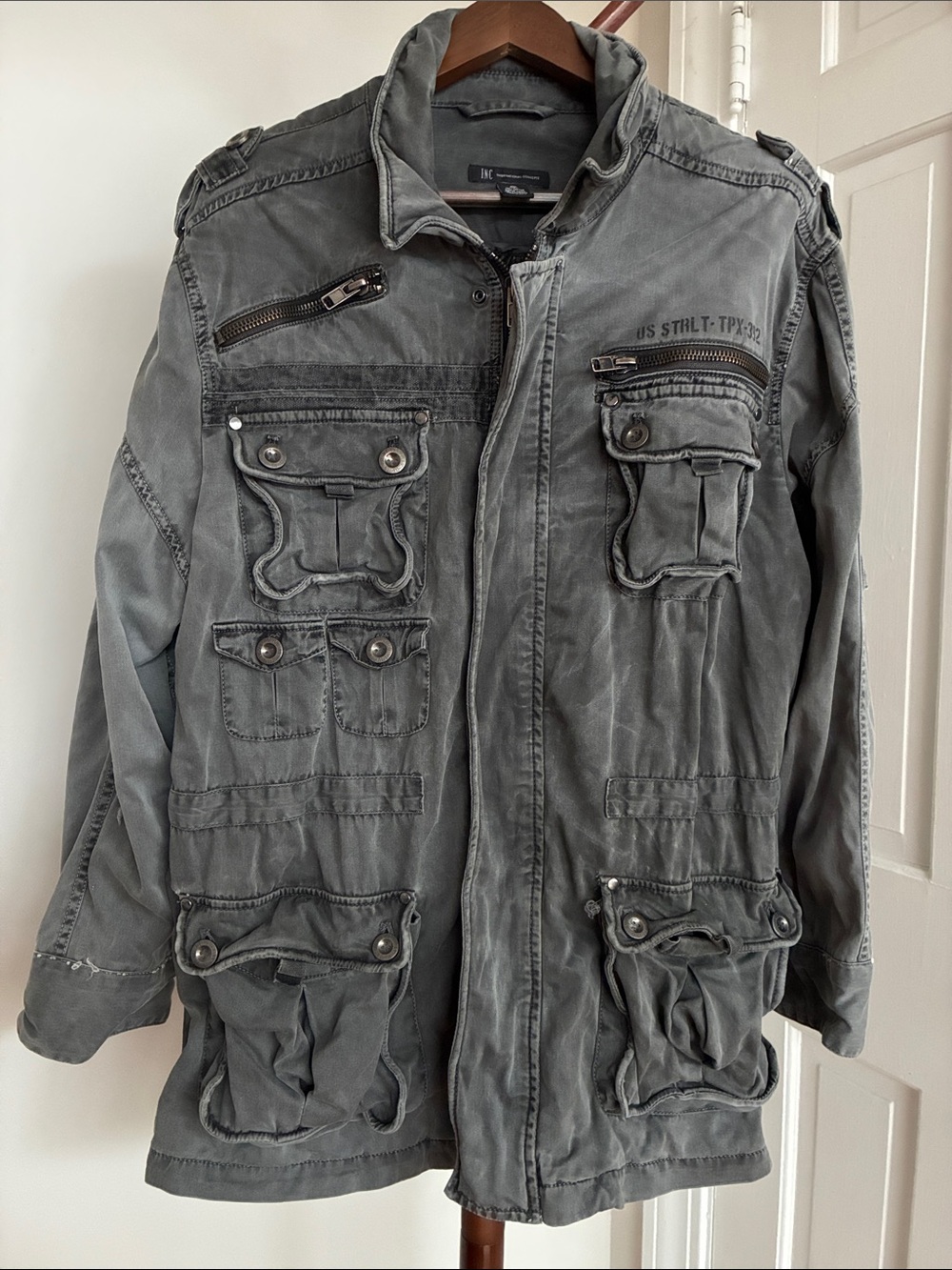 INC men utility jacket XL